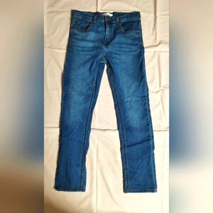 Levis Women's Slim Blue Denim Jeans 16 Regular